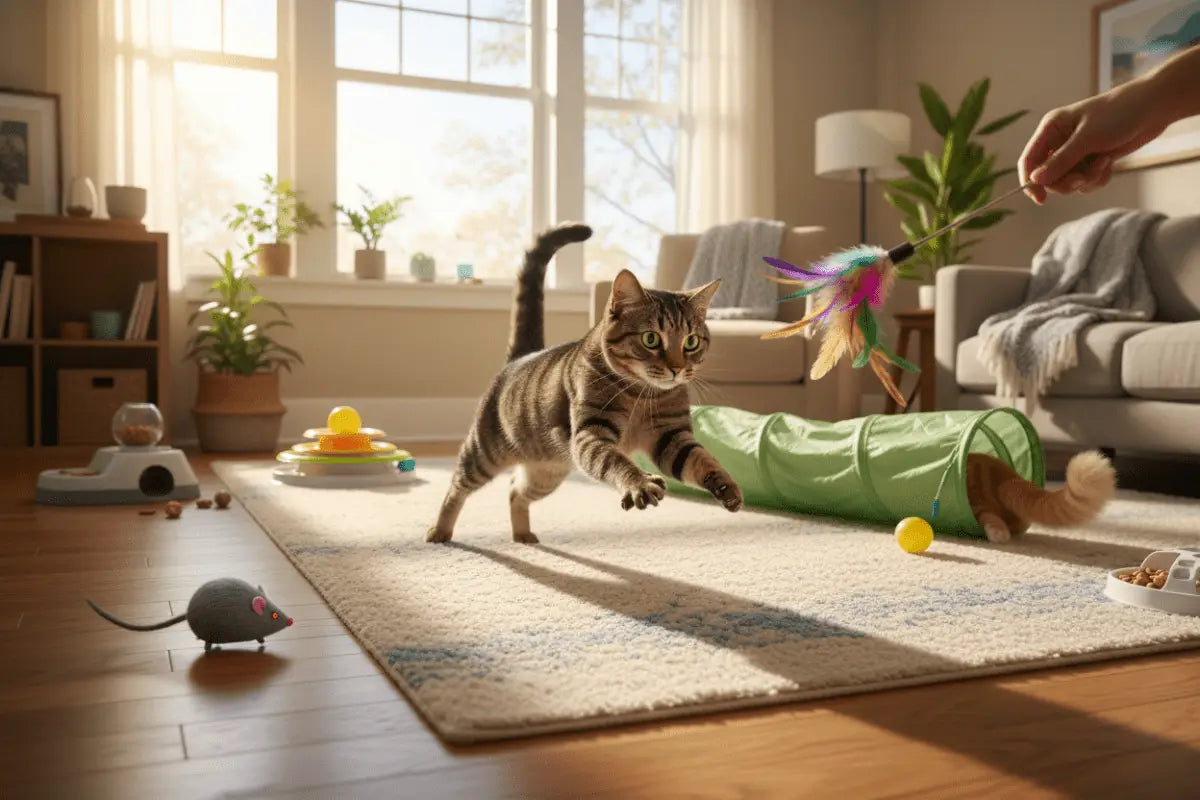10 Best Interactive Cat Toys That Stimulate Natural Hunting Instincts