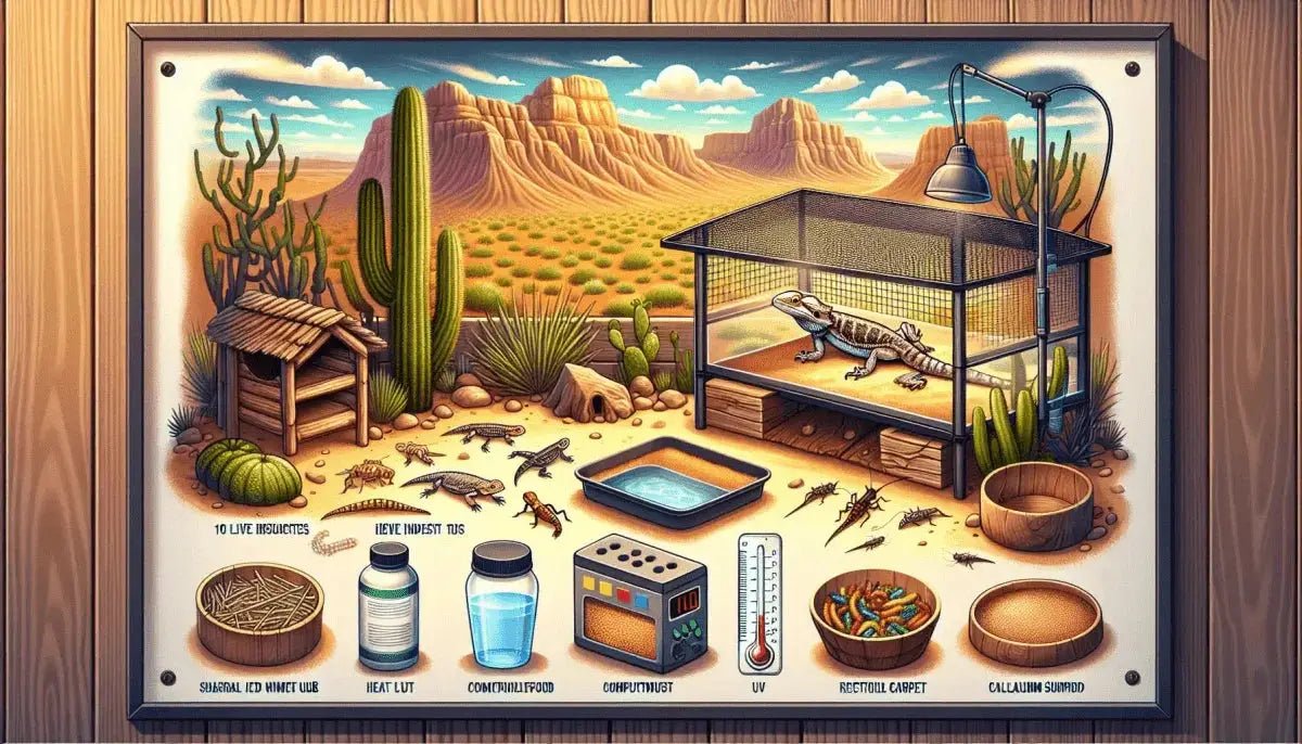 10 Essential Items for Bearded Dragon Care - Talis Us