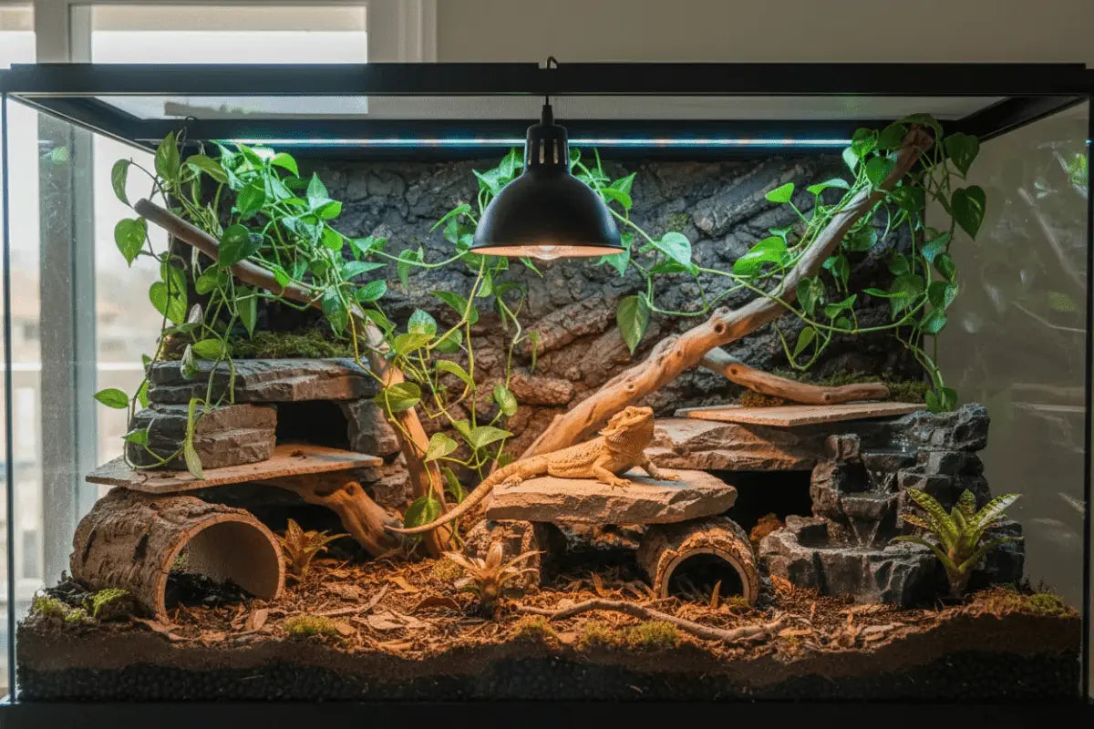 10 Essential Reptile Habitat Accessories for Creating a Naturalistic Enclosure