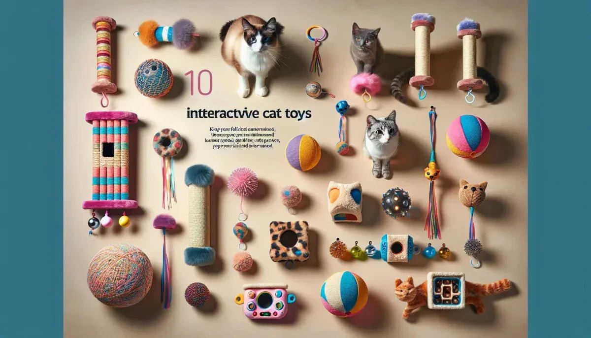 10 Interactive Cat Toys to Keep Your Feline Friend Entertained