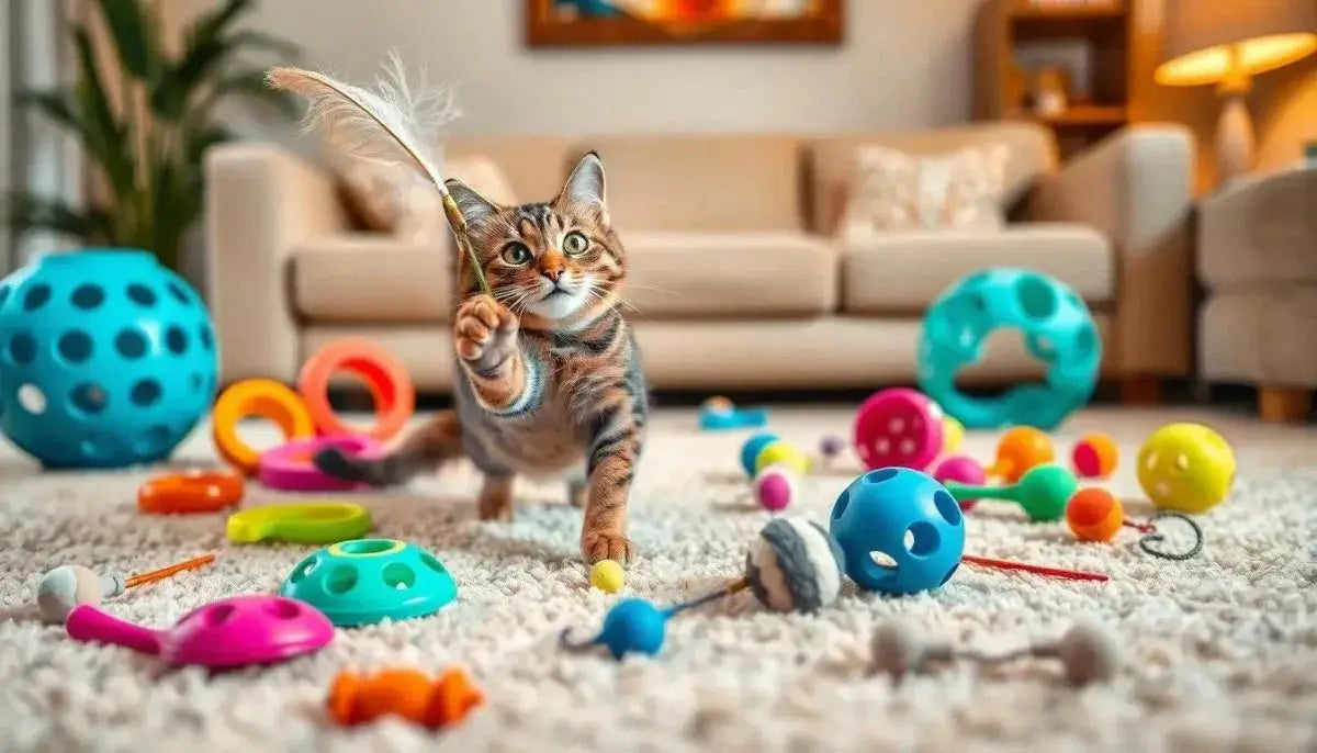 10 Non-Toxic Cat Toys for Energetic Cats - Talis Us