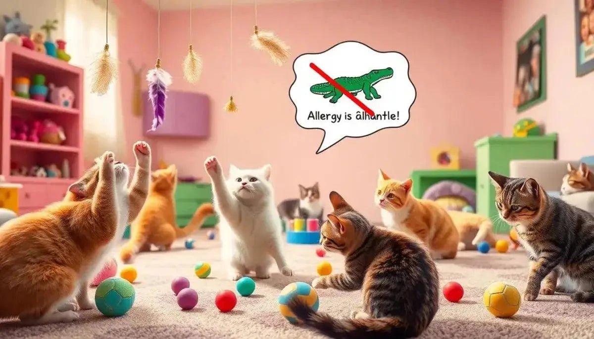 15 Cat Toys for Cats with Alligator Allergies - Talis Us