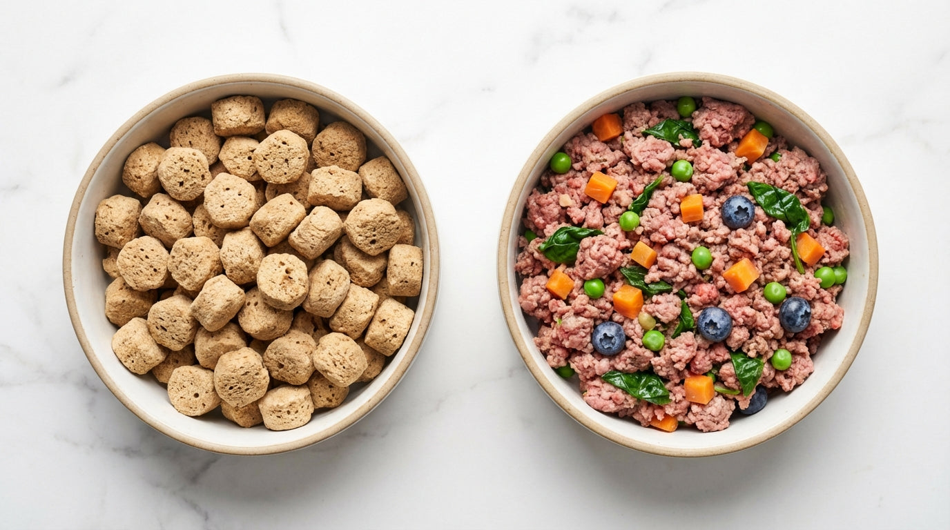 Freeze-Dried vs. Raw Dog Food: The Real Differences