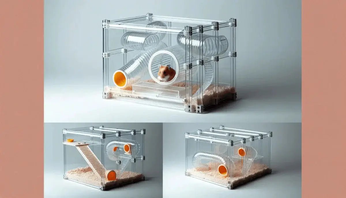 3 Creative Acrylic Cage Designs for Your Hamster