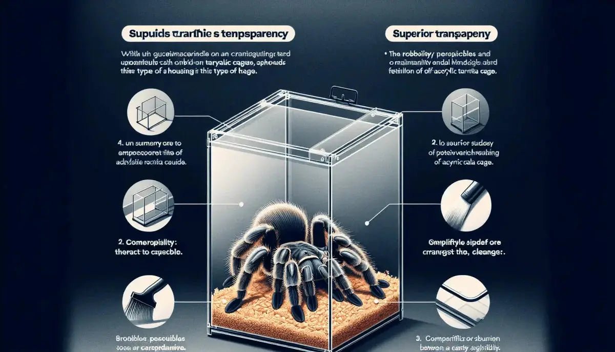 3 Reasons to Choose an Acrylic Tarantula Cage