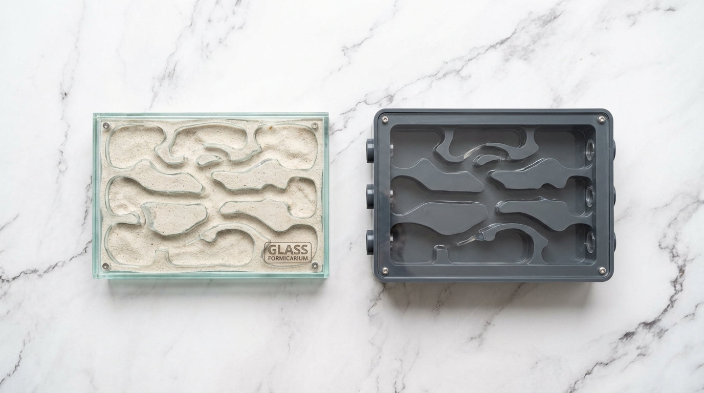 Glass vs. PVC Ant Farm: The Real Differences Every Ant Keeper Should Know