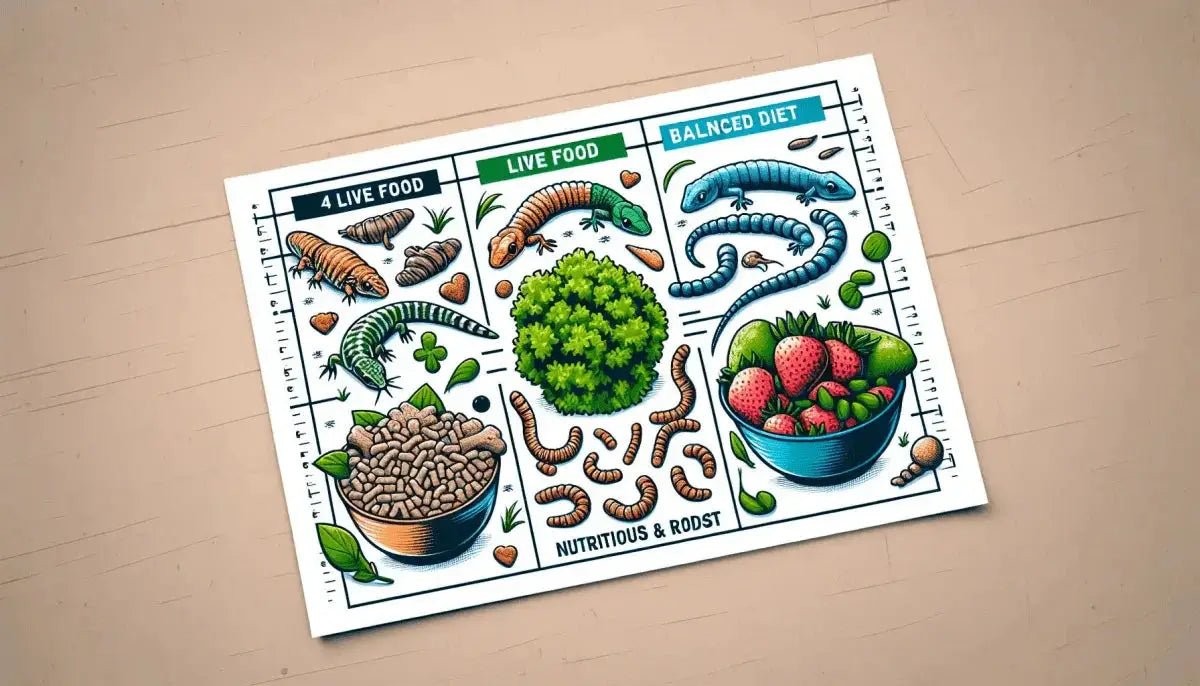 4 Live Food Options for Reptiles: A Nutritious and Balanced Diet