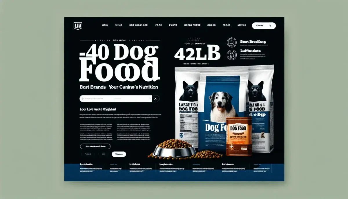 40lb Dog Food: Best Brands for Your Canine's Nutrition