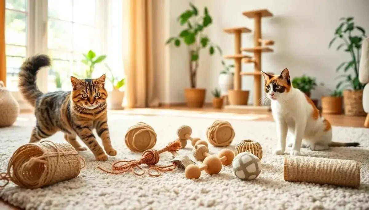 5 Eco-Friendly Cat Toys for Multiple Cats - Talis Us