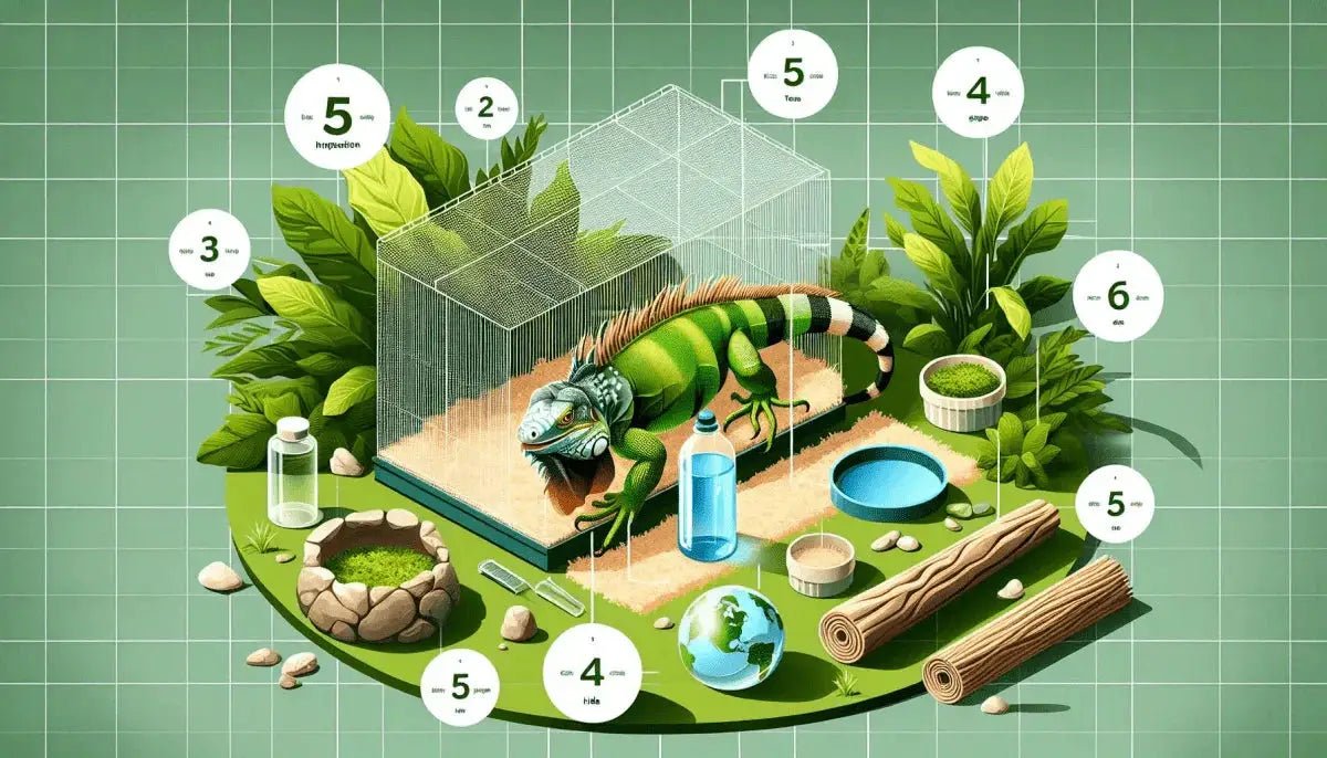 5 Essential Tips for a Thriving Iguana Cage Setup