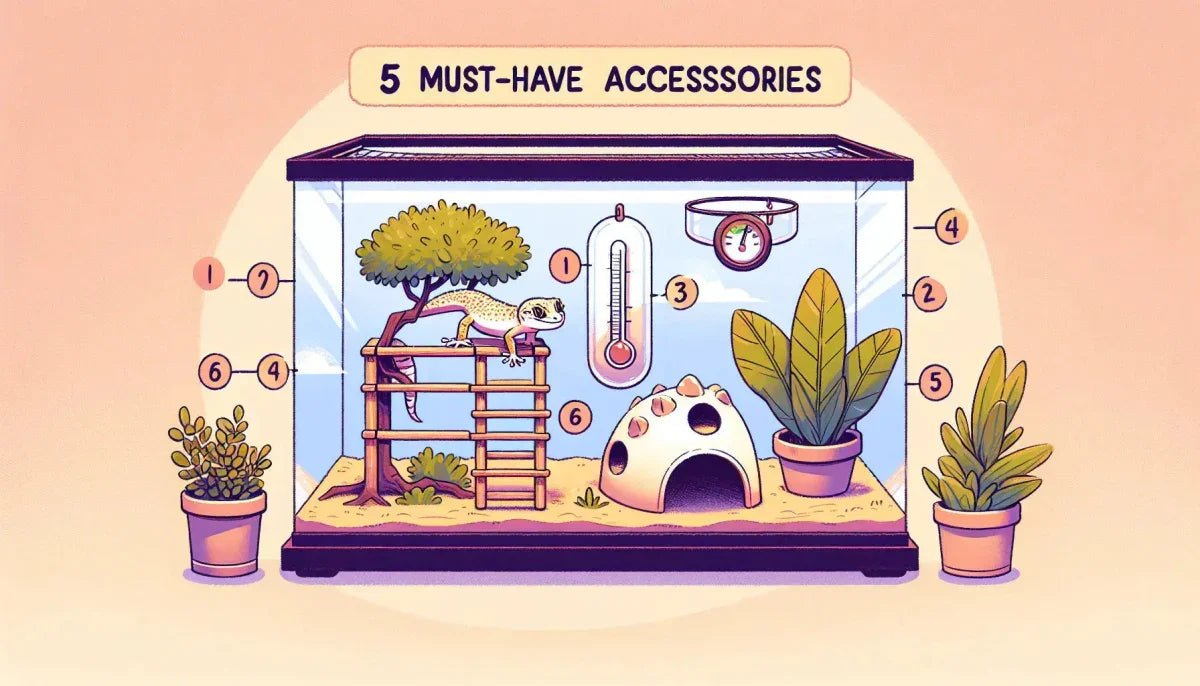 5 Must-Have Accessories for Your Gecko's Terrarium