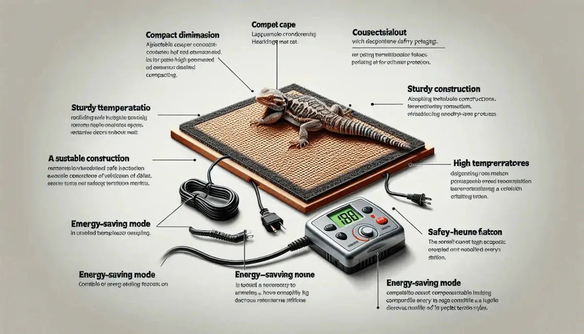 7 Features of Reptile Heating Mats with Thermostats