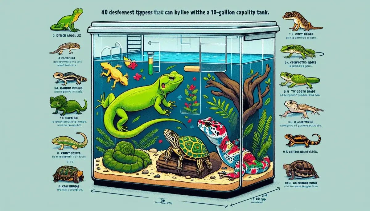 8 Reptiles That Can Thrive in a 10-Gallon Tank: A Beginner's Guide