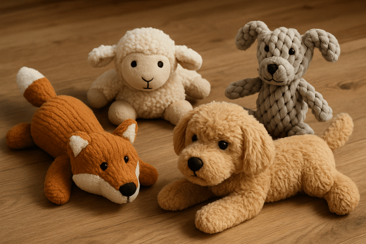 Best Plush Dog Toys for Interactive Play and Comfort