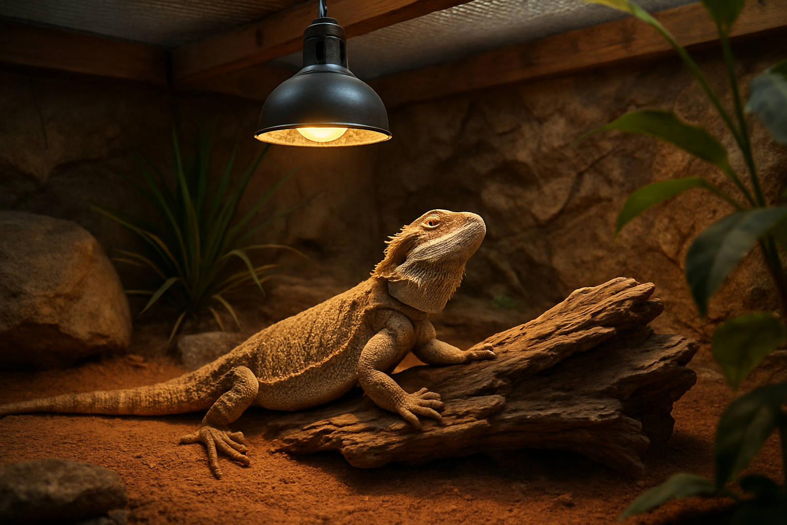 Creating Natural Heat Gradients in Large Reptile Enclosures