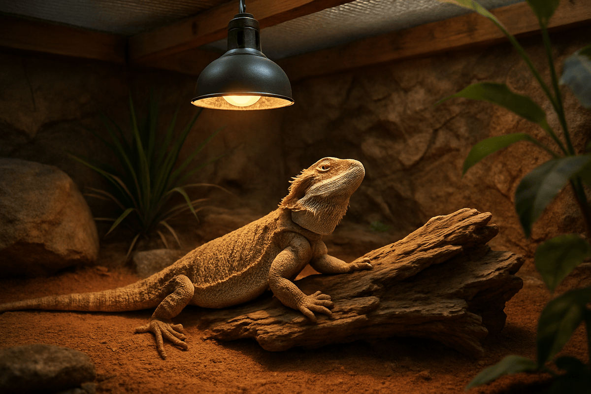 Creating Natural Heat Gradients in Large Reptile Enclosures