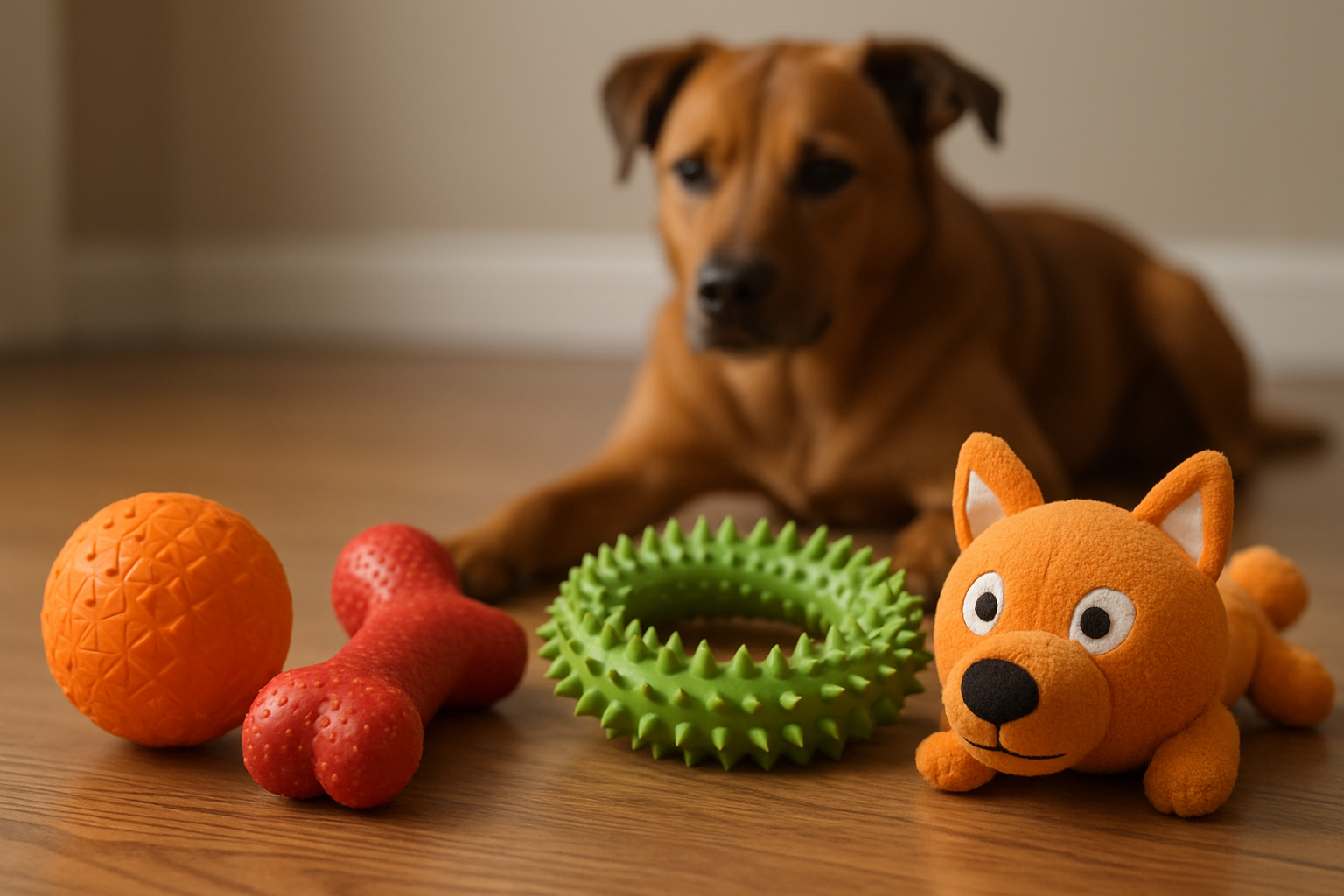 Durable squeaky toys for my medium-sized dog, what should I consider?