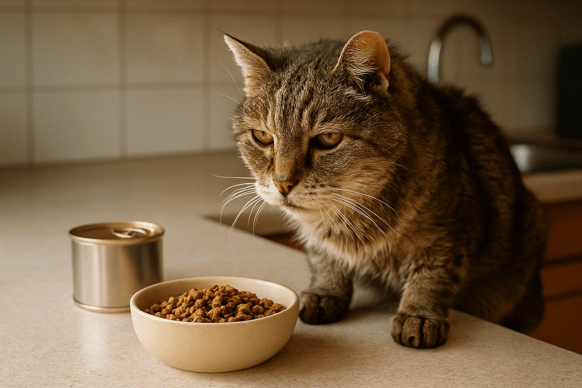 Find the right diet for your senior cat
