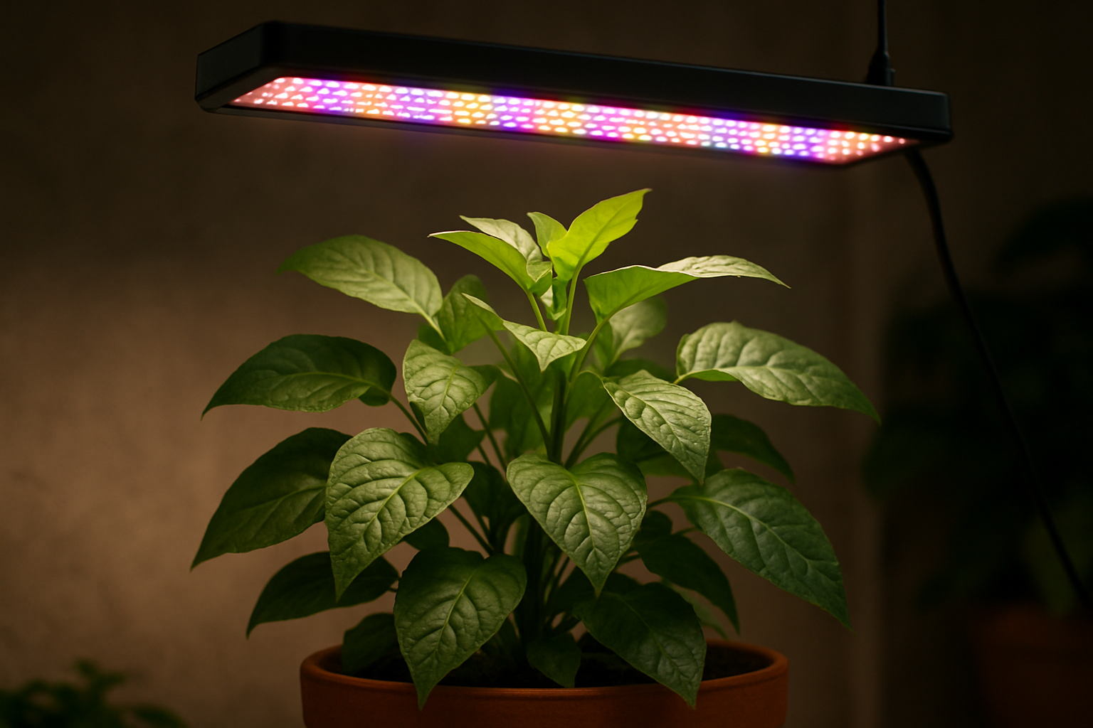 Full Spectrum LED Lighting for Thriving Plant Growth