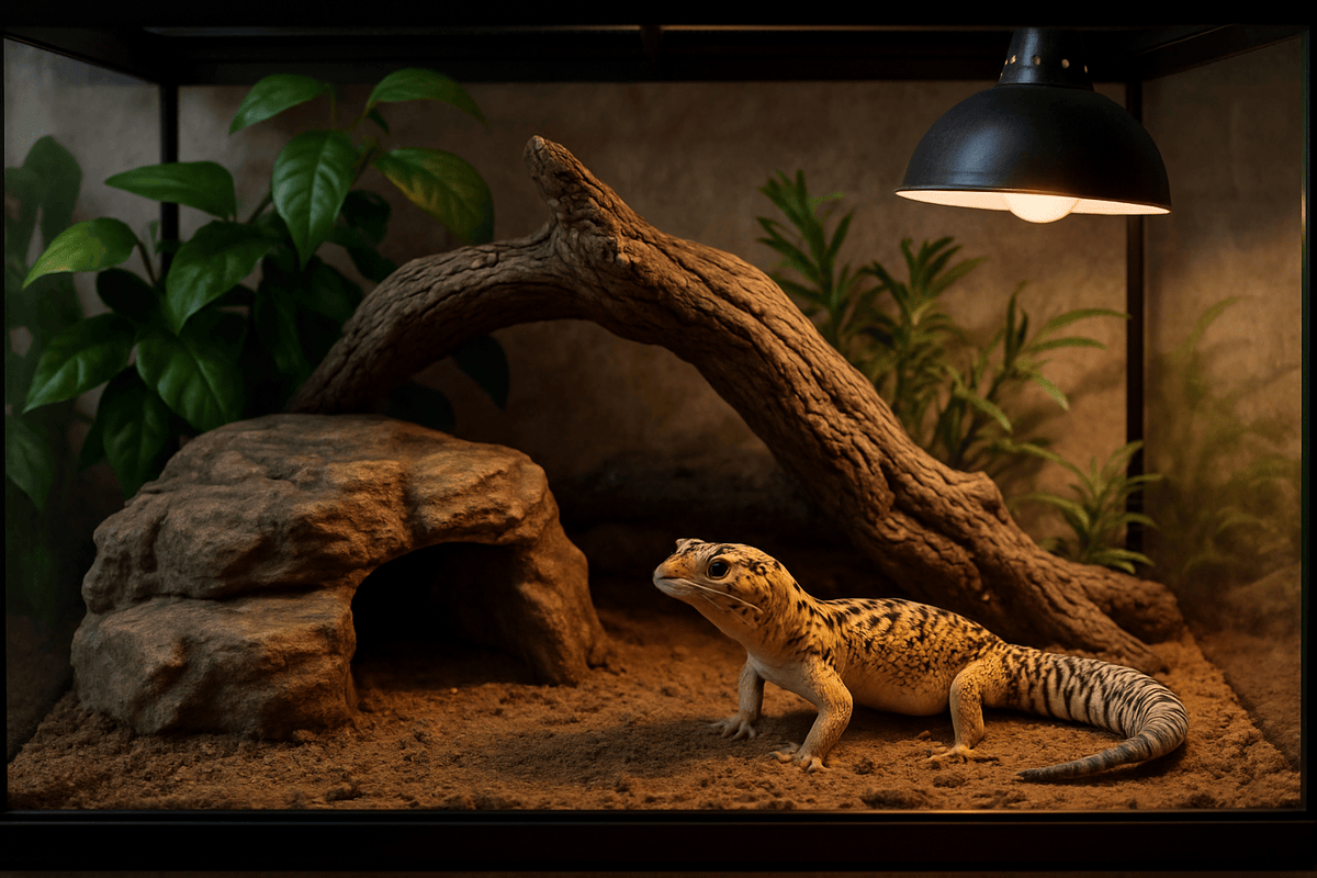 How To Set Up A Reptile Habitat That Thrives From Day One
