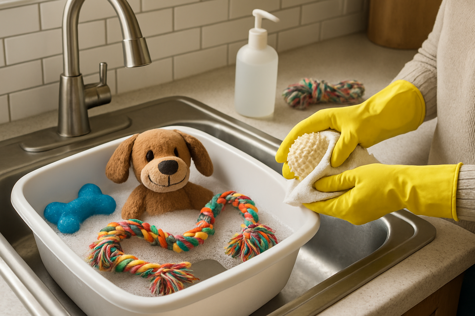 How to Clean Pet Toys Safely and Effectively