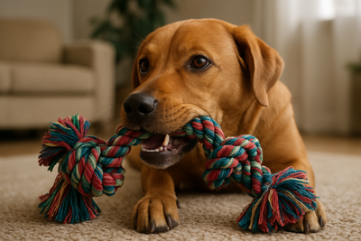 Interactive Rope Toys: Why Dogs Love Textured Play Experiences