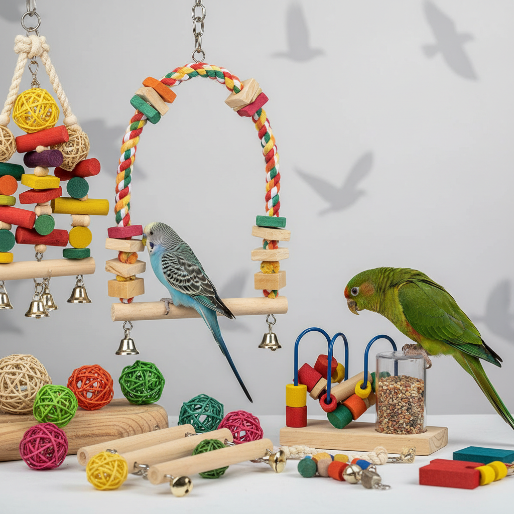 Bird Toys 101: Keeping Your Bird Entertained