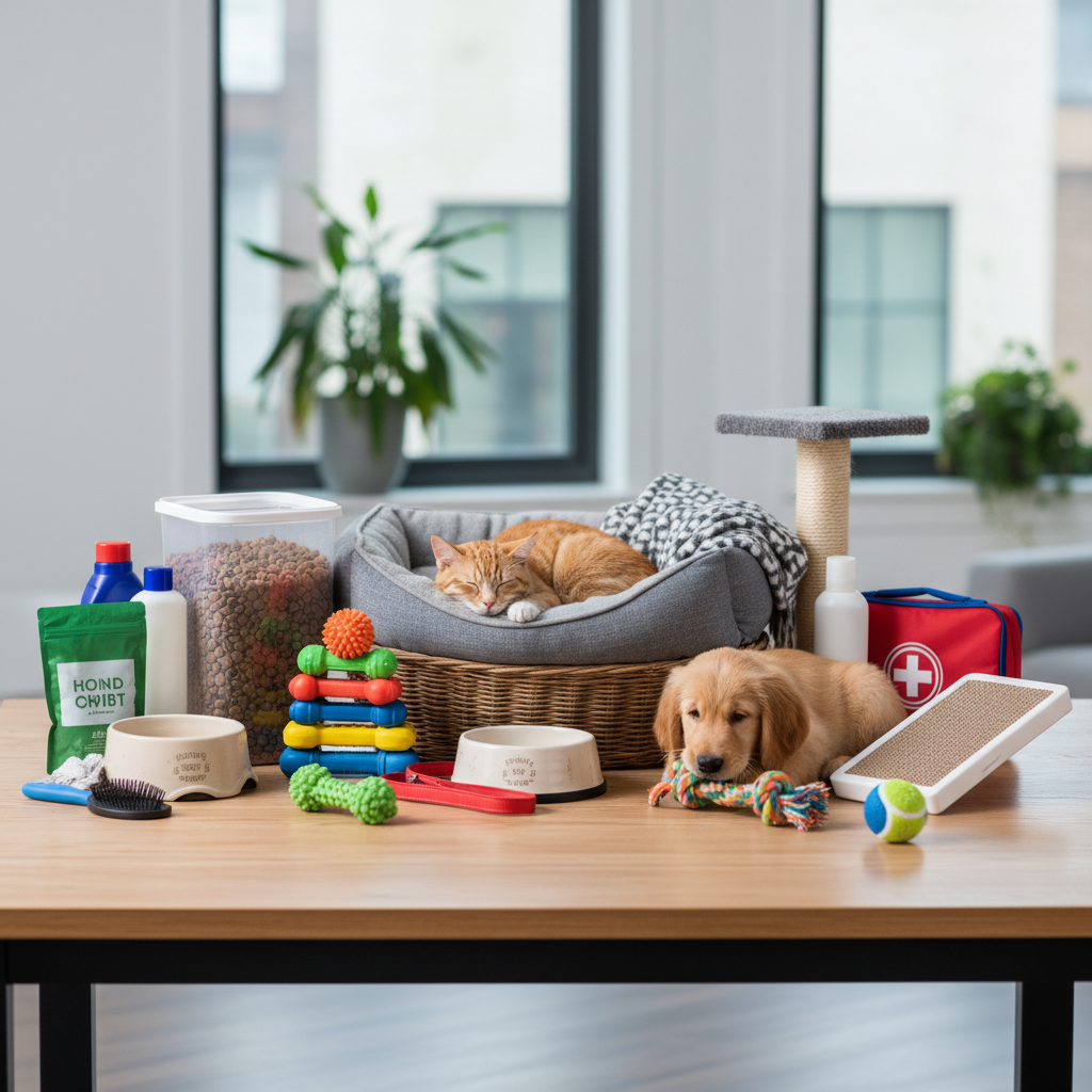 Essential Pet Supplies Checklist: Never Run Out Again