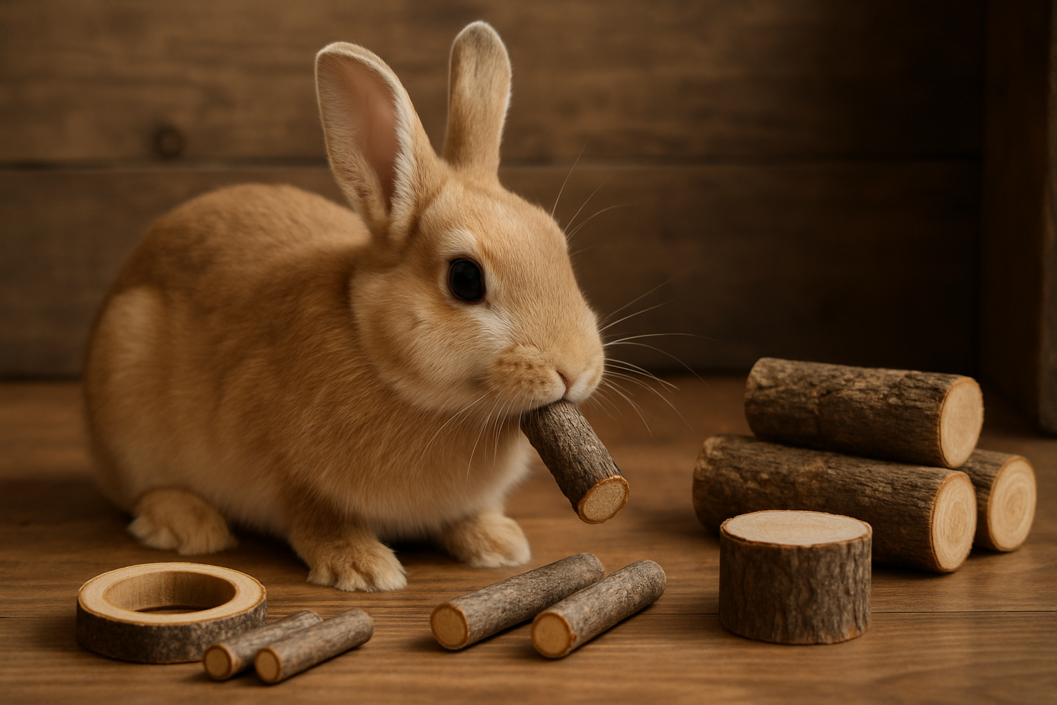 Safe Wood Types: Best Rabbit Chew Toys for Dental Health