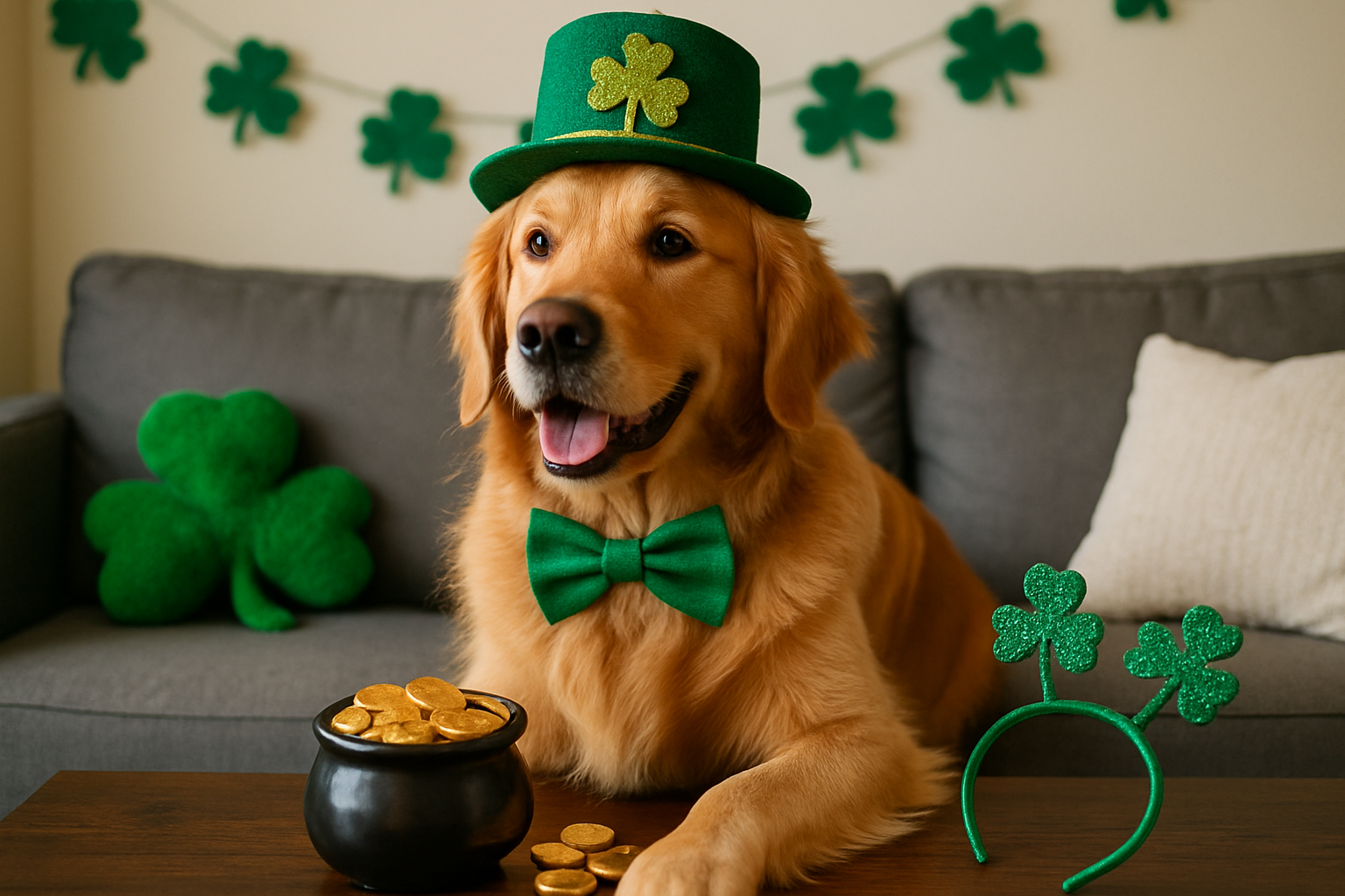 St. Patrick's Day Pet Celebration Ideas That Delight