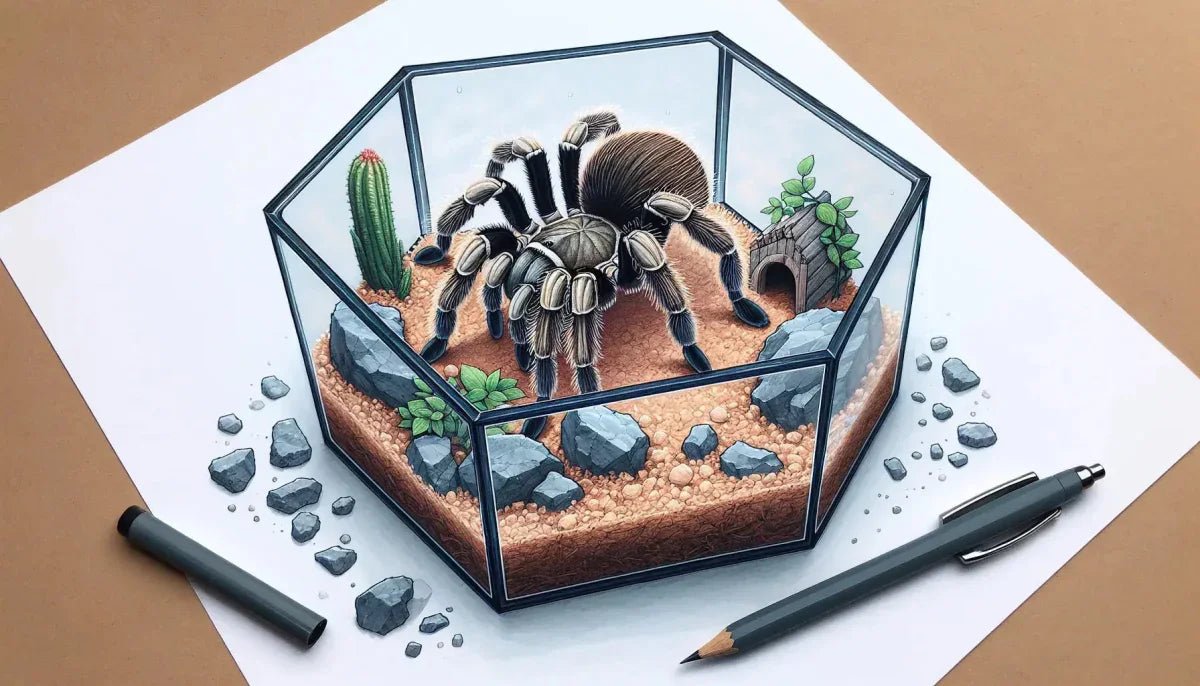 Acrylic Hexagon Tarantula Enclosure