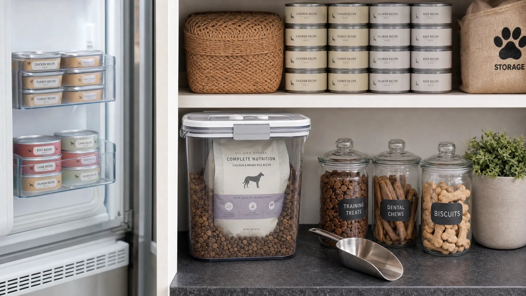 How to Store Pet Food the Right Way
