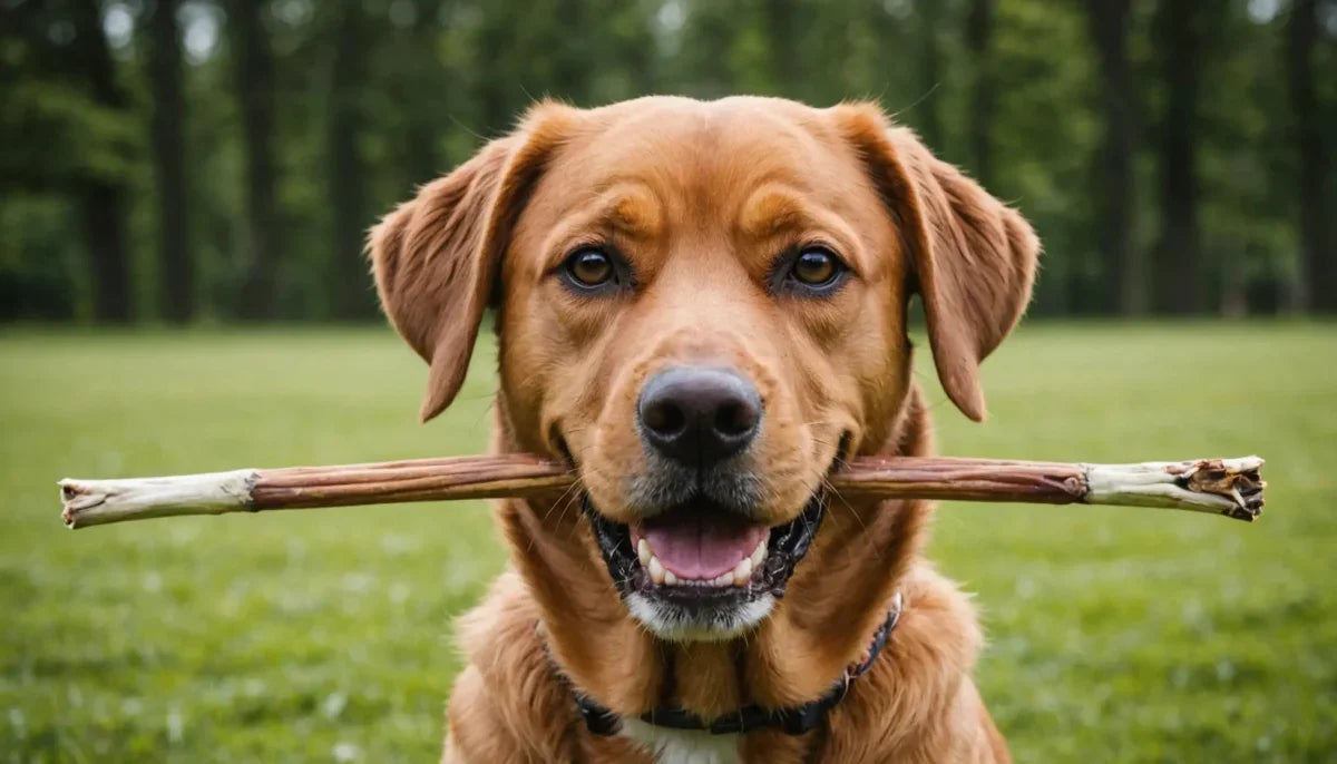 The Benefits of Bully Sticks for Your Dog's Dental Health