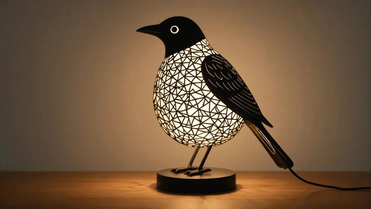 Bird Lamp: Illuminate Your Space with a Stylish Bird-Inspired Design