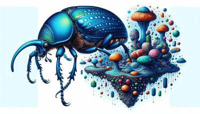 Blue Death Feigning Beetle: Fascinating Facts and Care Tips - Talis Us