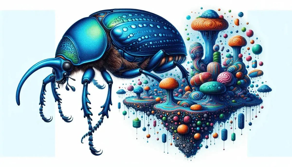 Blue Death Feigning Beetle: Fascinating Facts and Care Tips - Talis Us