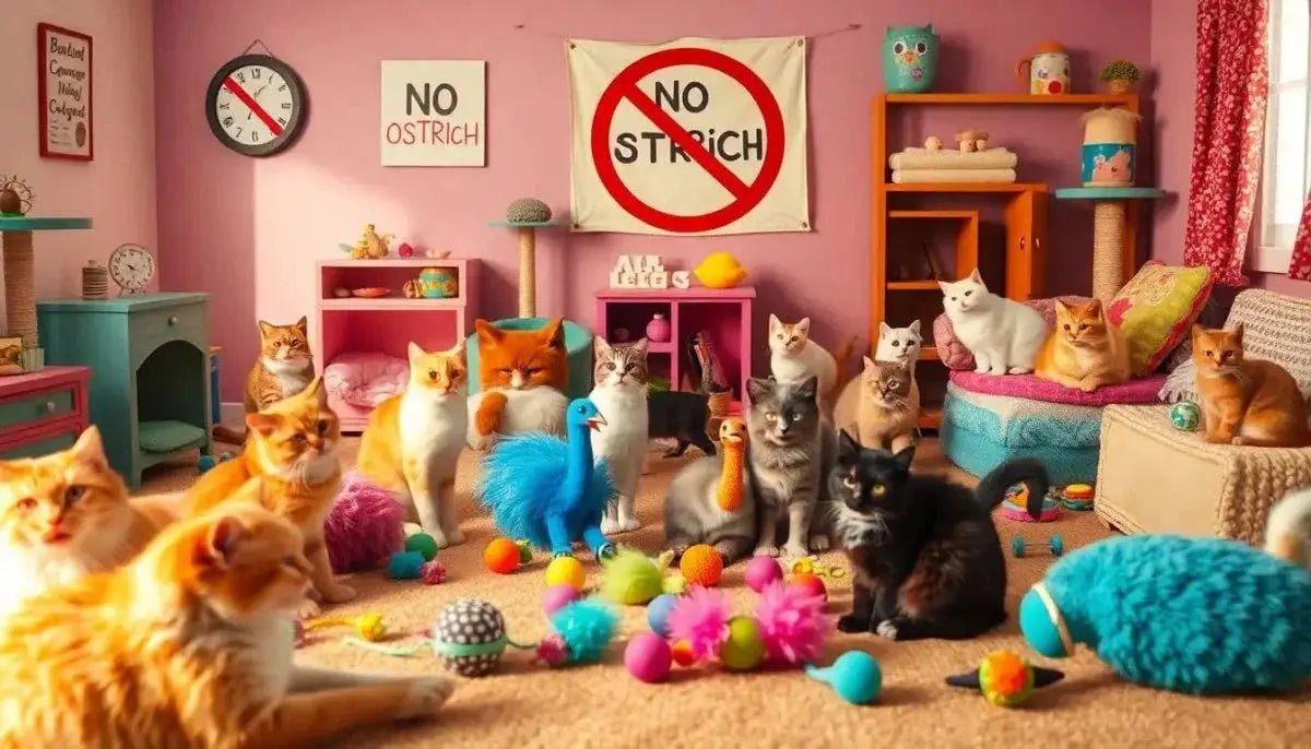 Cat Toys for Cats with Ostrich Allergies: A Buyer's Guide - Talis Us