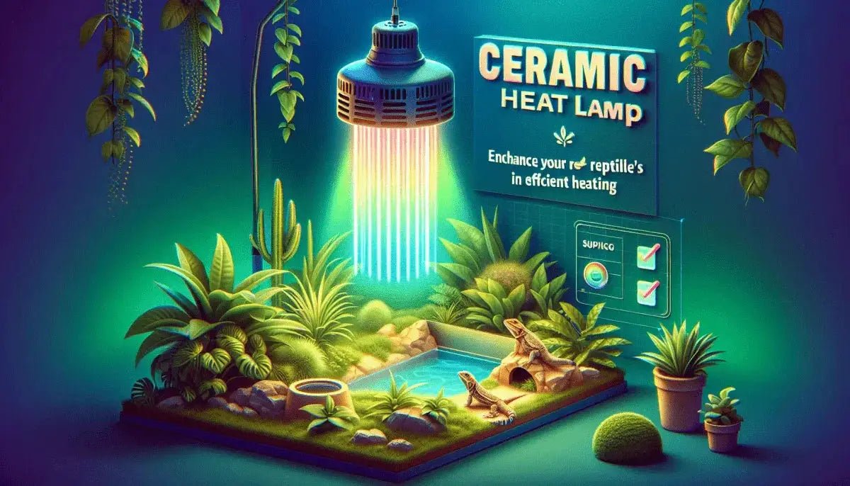 Ceramic Heat Lamp: Enhance Your Reptile's Habitat with Efficient Heating