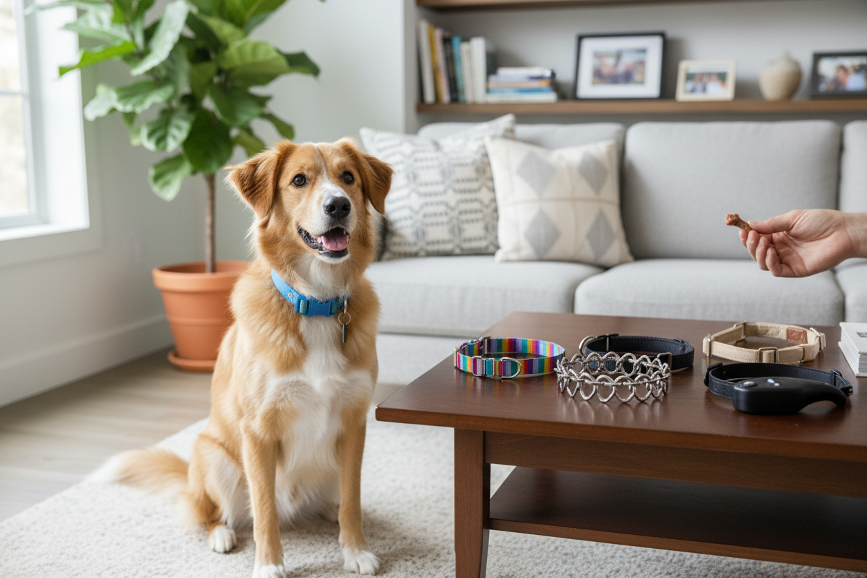 Choosing the Right Training Collar: Dog Training Collar Types for Every Need