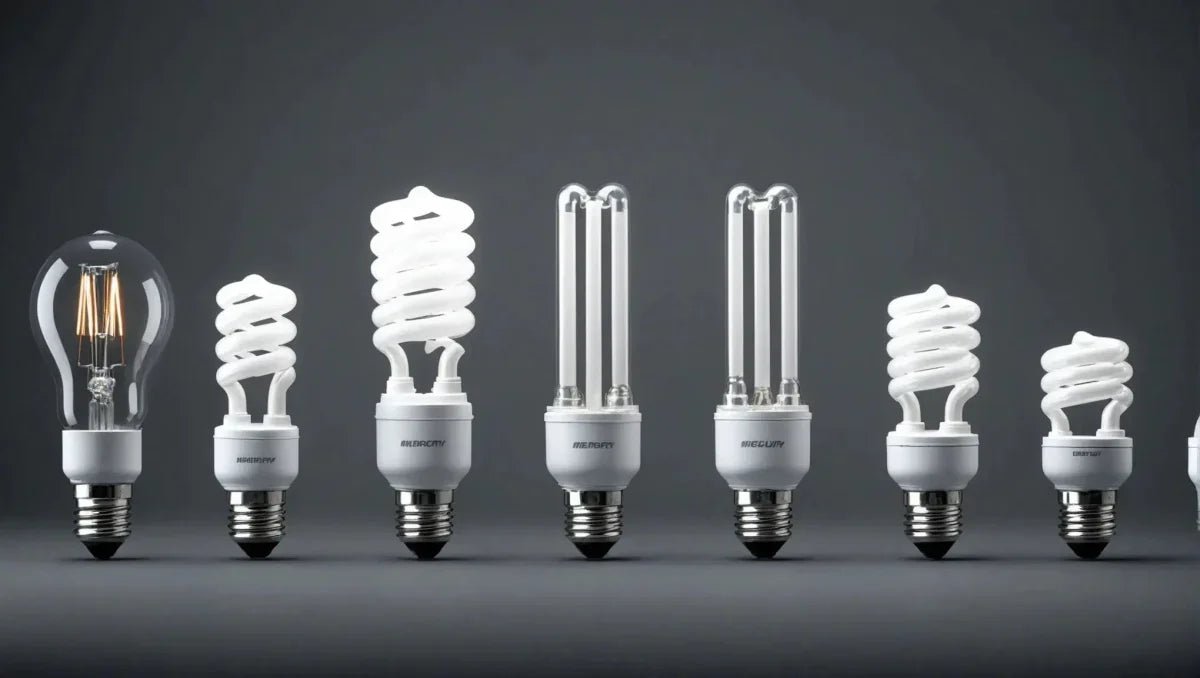 Comprehensive Overview of Light Bulb Types: Mercury Vapor, Fluorescent, Incandescent, and LED