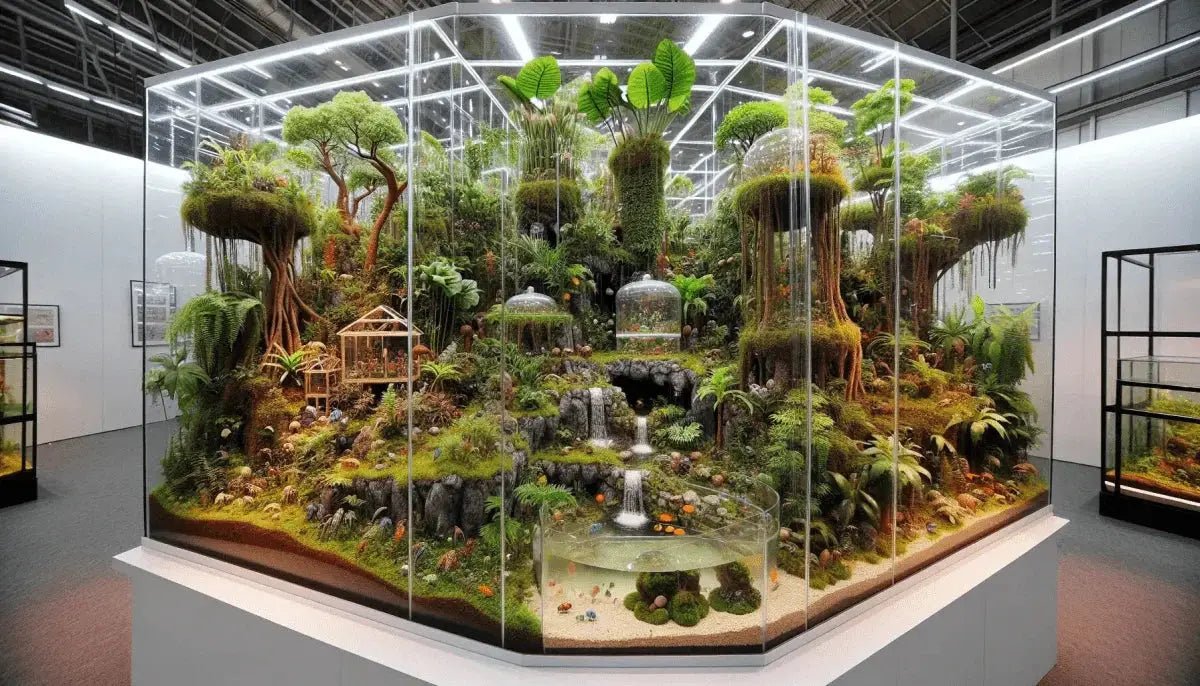 Create a Mini-Jungle: Large Acrylic Terrariums