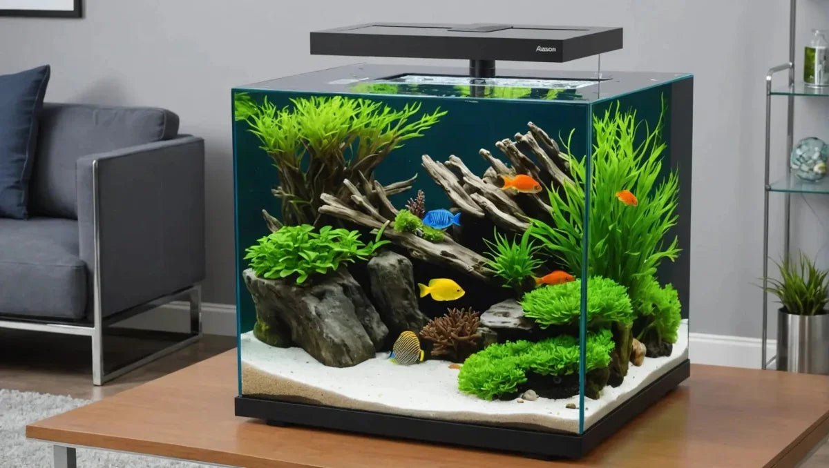 Create a Stunning Rimless Cube Aquarium with the Aqueon Tank - Talis Us