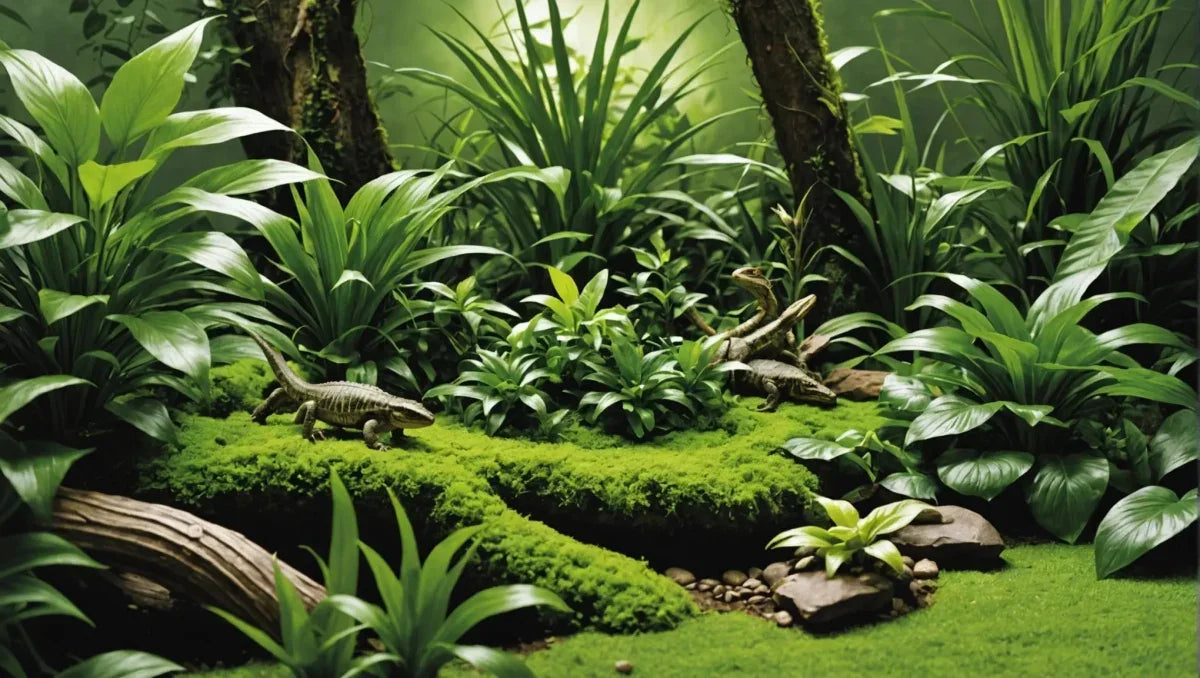 Create a Lush Reptile Habitat with Realistic Plants - Talis Us