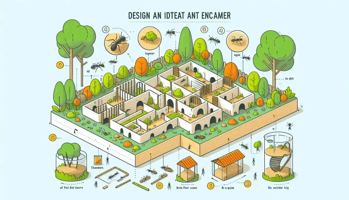 Creating the Perfect Ant Enclosure: A Guide to Building a Safe and Comfortable Habitat for Your Ants"