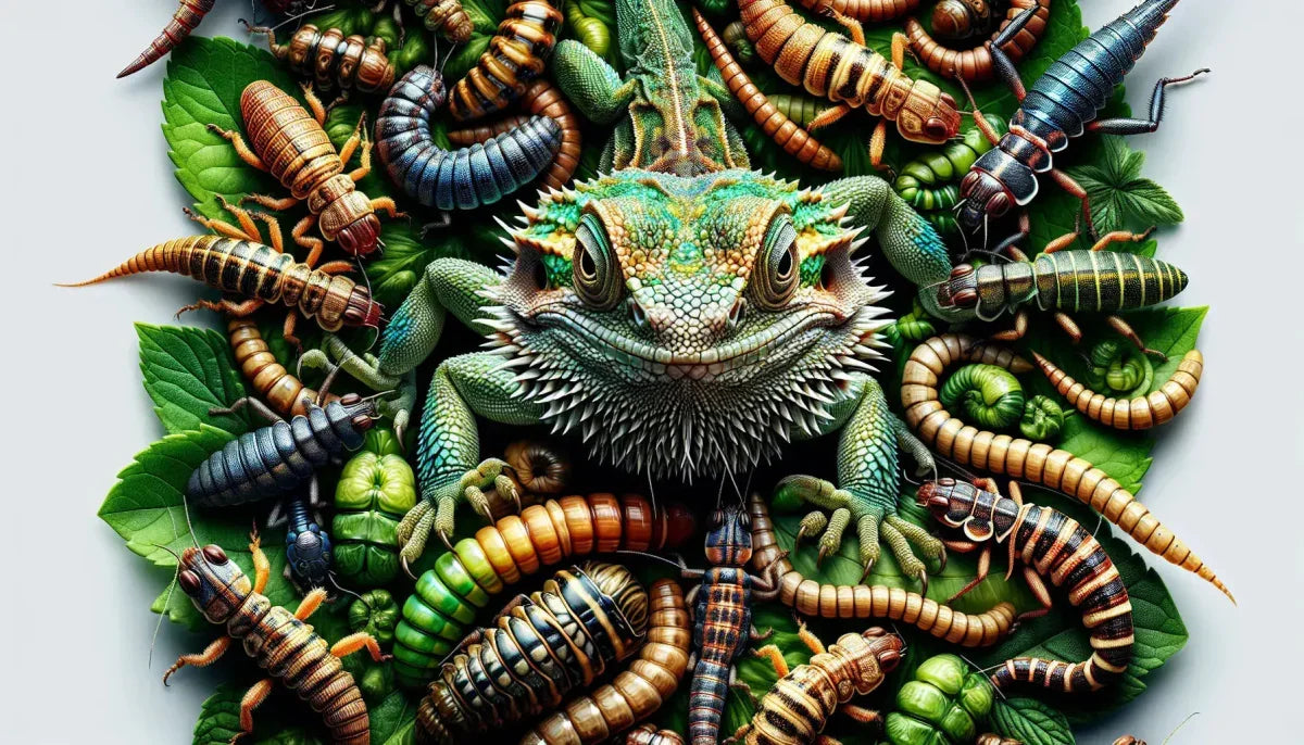 From Crickets to Mealworms: The Best Insects for Bearded Dragon Nutrition - Talis Us