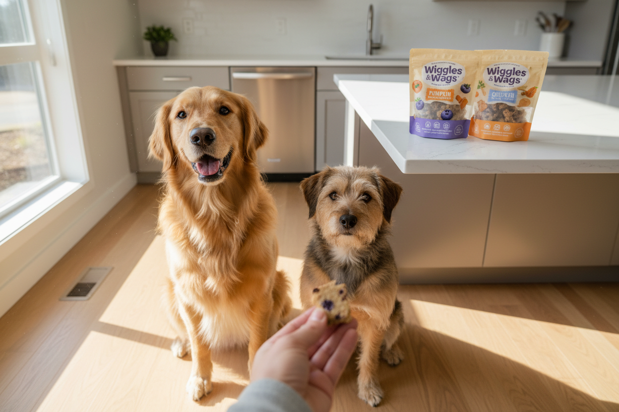 Discover the Health Benefits of Natural Ingredients in Wiggles and Wags Dog Treats