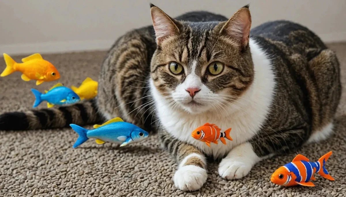 Dive into Playtime: Catnip Fish Toys for Cats - Talis Us