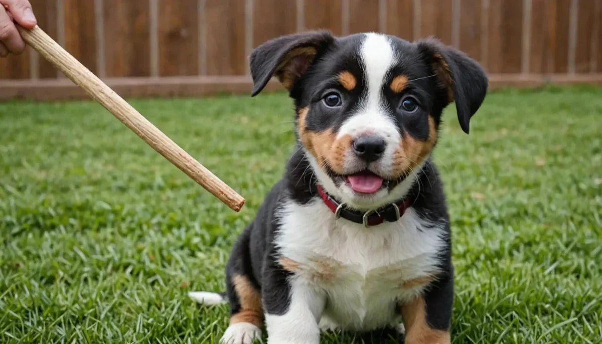 Ease Teething Pain with Bully Sticks for Puppies - Talis Us