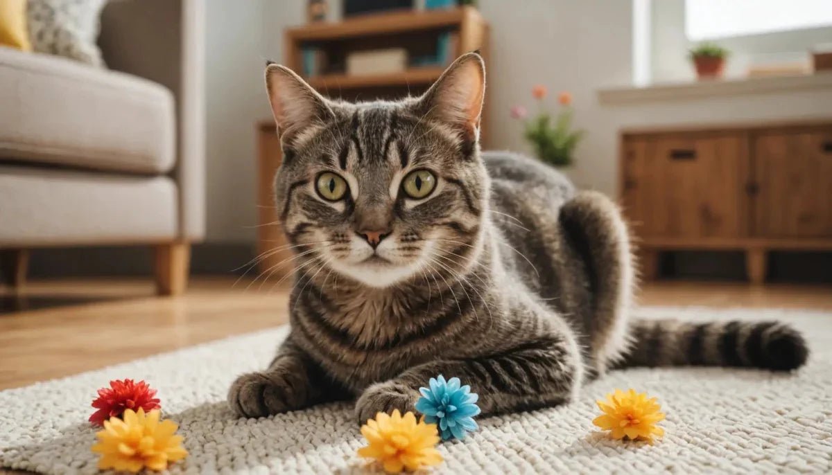 Elevate Playtime: Cat Toys for Cats with Flower Allergies - Talis Us