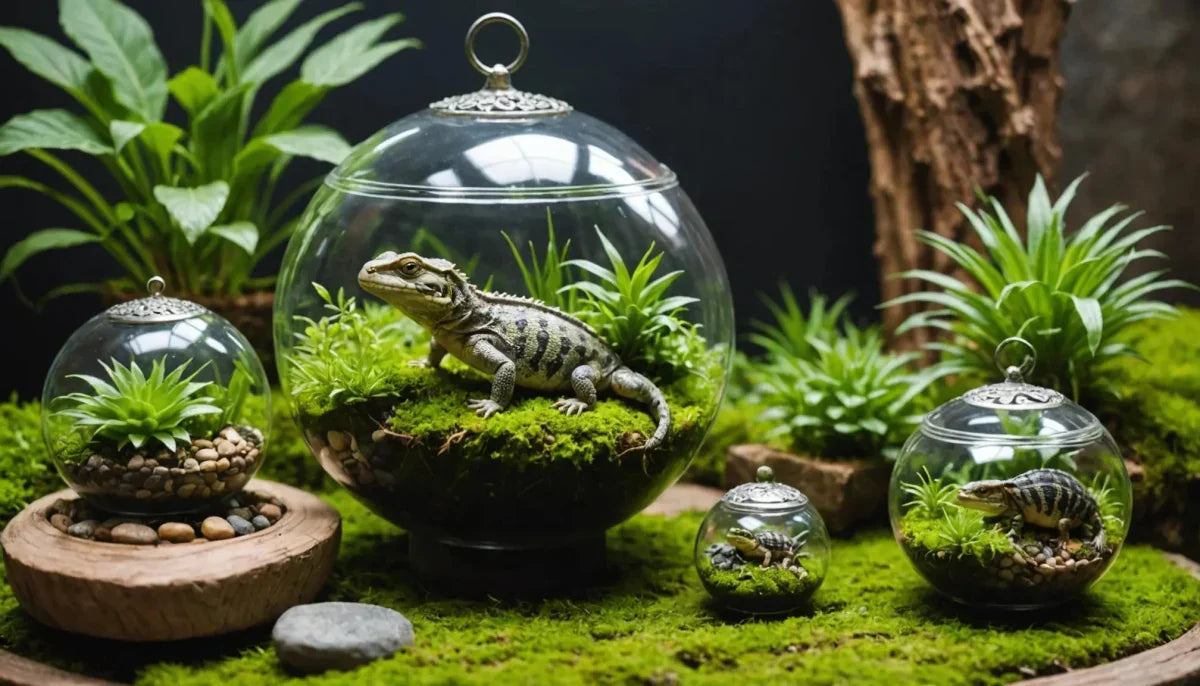 Enhance Your Reptile Terrarium with Stunning Ornaments